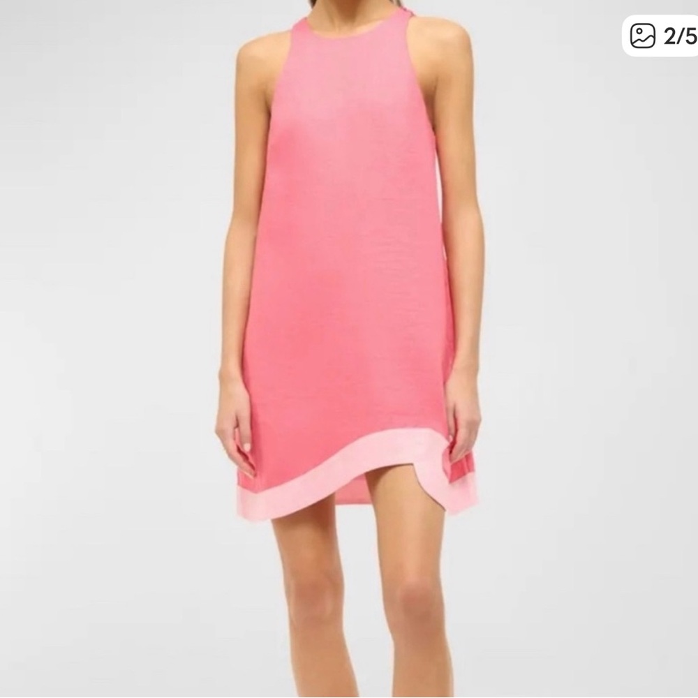 STAUD Pink Dress